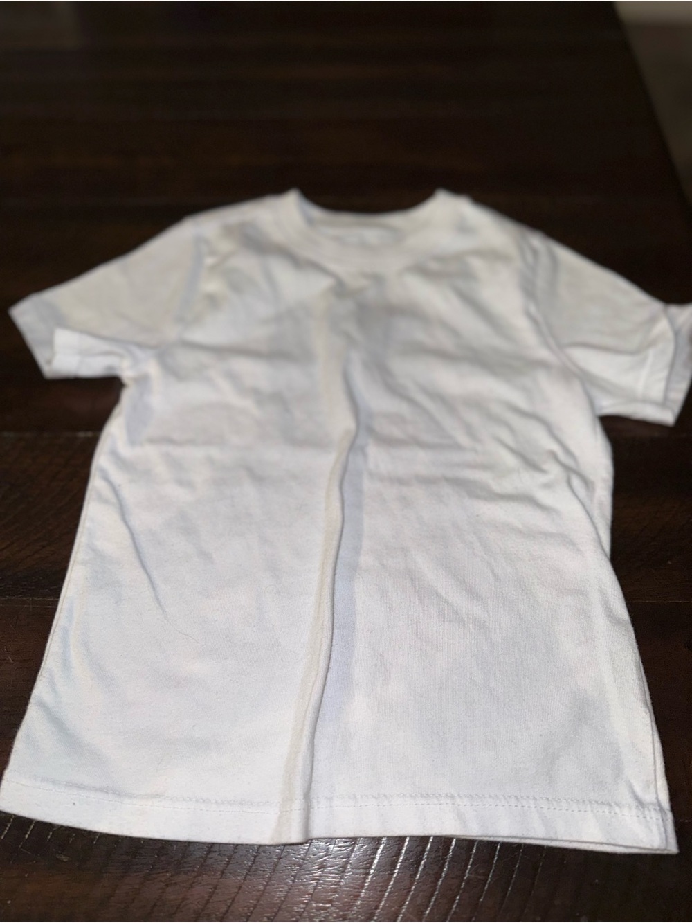 Kids Off White Short-Sleeve Tee